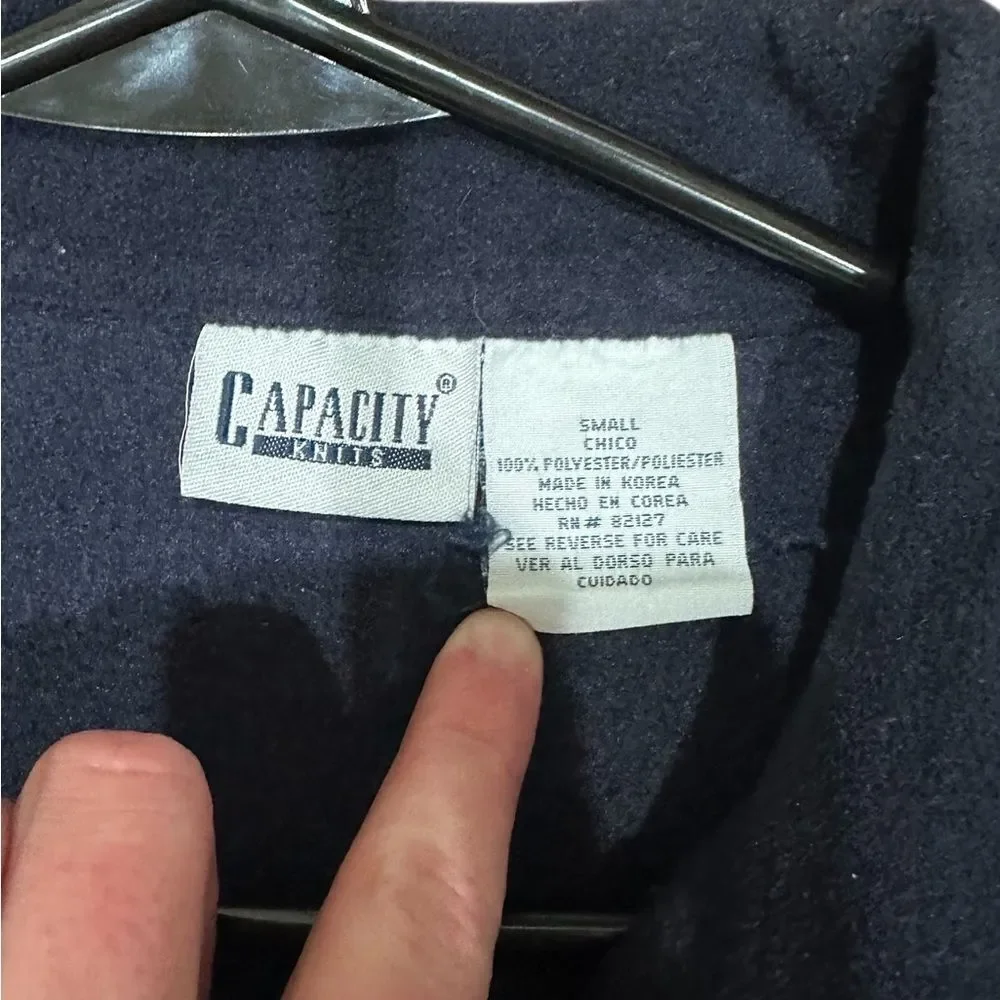 🎄Vintage Capacity Knit Christmas Cardigan Women’s Size Small‎ - EUC ❄️
